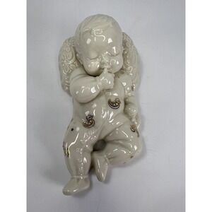 Lenox China "Hush Little Baby" 1996 Jewels Family Collection 24K Gold Figurine